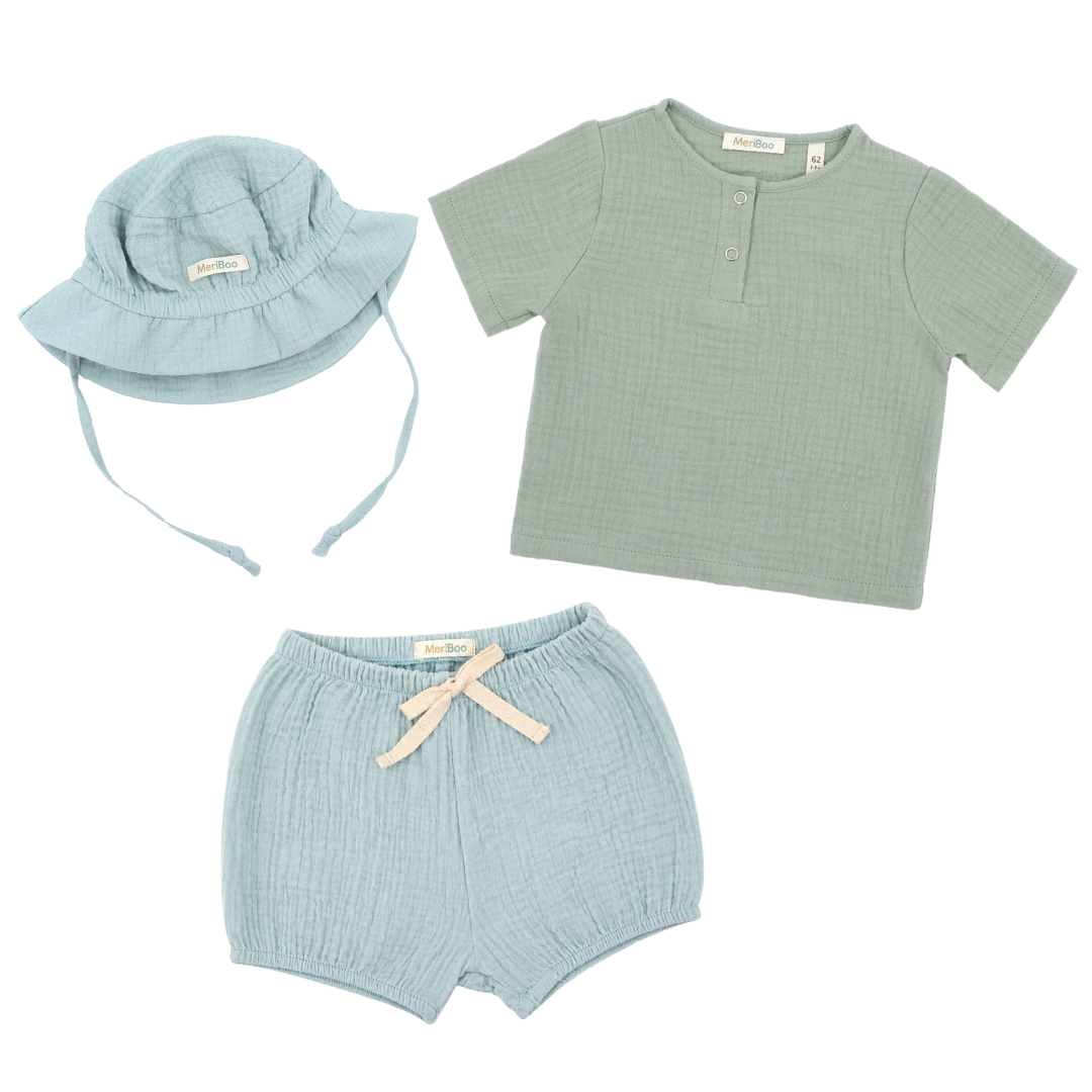 Комплект "Summer Comfort" от 100% органичен муселин