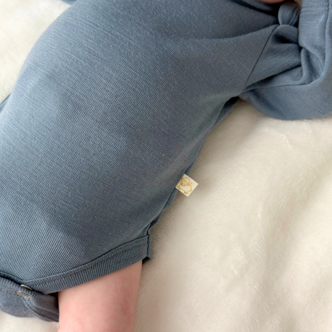 Hosszú ujjú body + rövid ujjú body szett 100% tanúsított finom merinóból