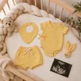 "First Summer" hazahozó szett 100% organikus muszlinból