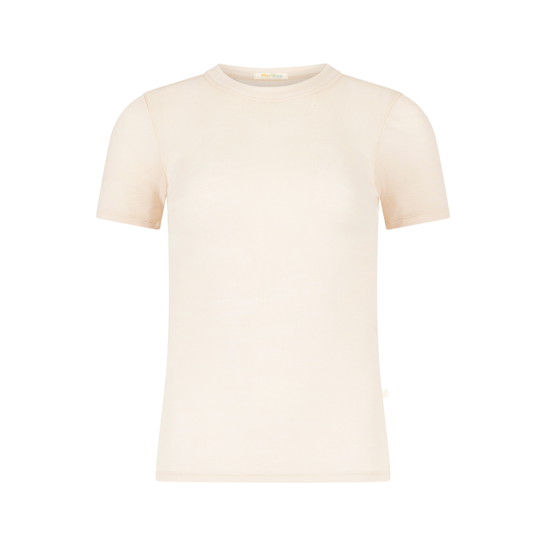 Női póló 100% tanúsított finom merinóból