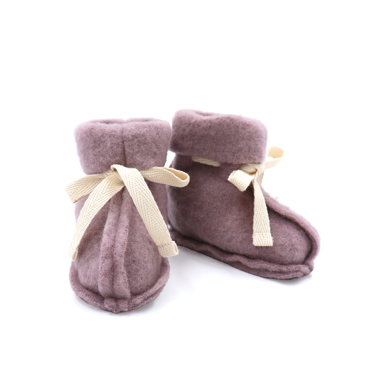MeriBoo – Премиум бебешки ботушки „Teddy Bear“ от мериносова вълна
