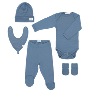 Комплект за изписване от сертифицирано фино мерино "Newborn Essentials Plus"