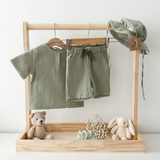 MeriBoo - alap szett 100% organikus muszlinból "Mini Essentials Summer"