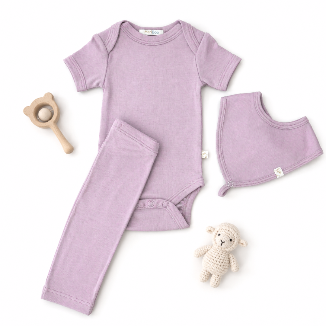 MeriBoo - alap szett 100% tanúsított finom merinóból "Mini Essentials Spring"